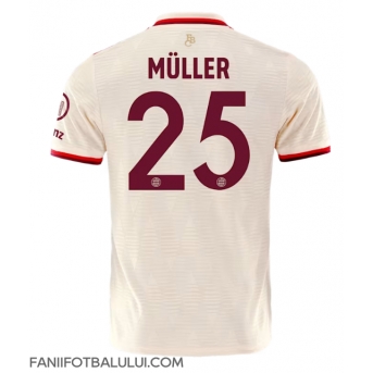 Bayern Munich Thomas Muller #25 Tricou Fotbal Replică 2024-25 Barbati Treilea